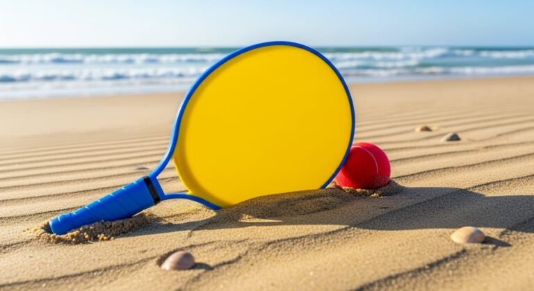 Dicas de manutenção da raquete de beach tennis infantil